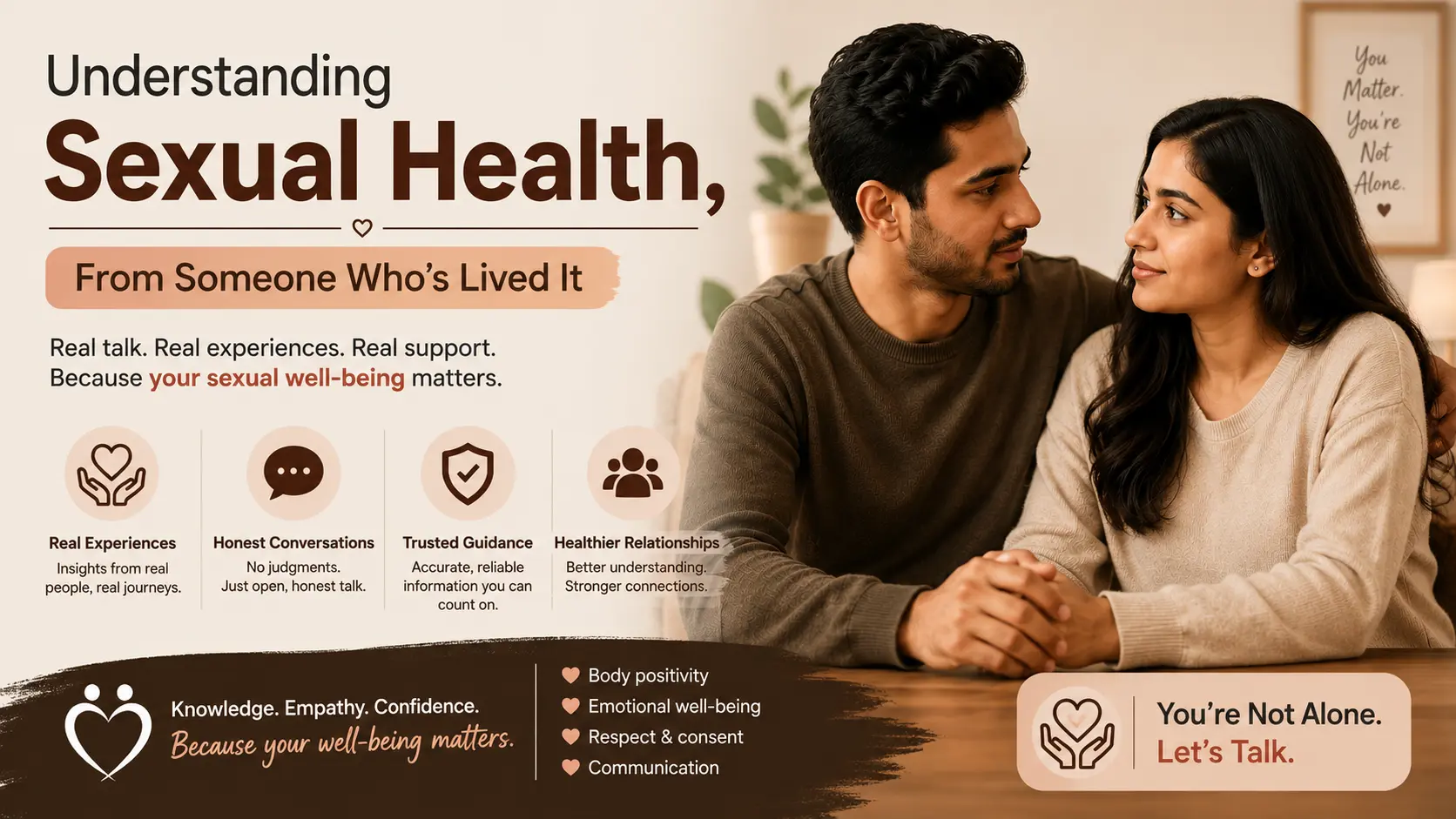 Doctor speaking on men's sexual health